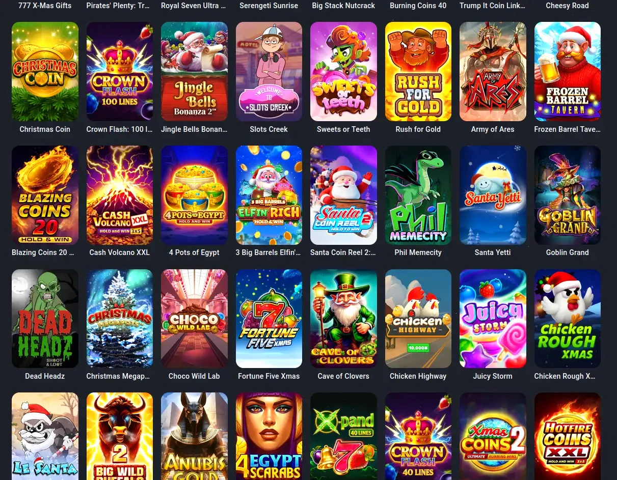 Savaspin casino en ligne interface